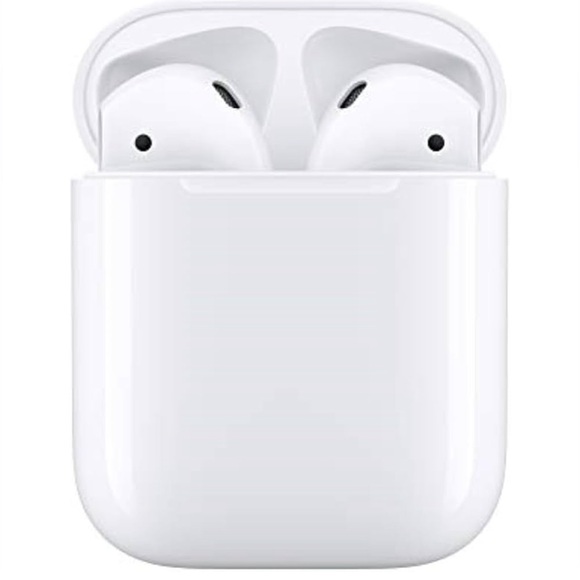 Apple AirPods (2nd Generation) Wireless Ear Buds with Rubber Case - Picture 5 of 16